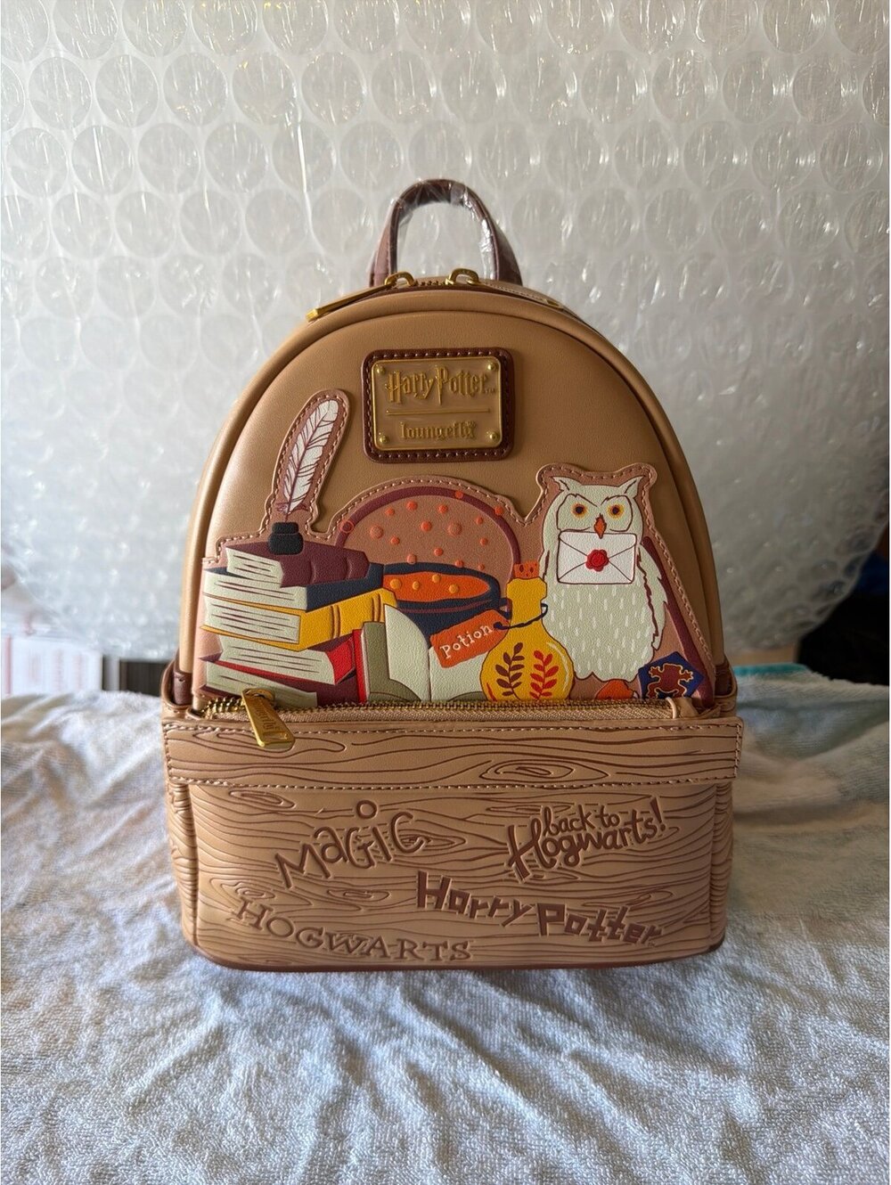 Loungefly Harry Potter Back To School Mini Backpack NWT
